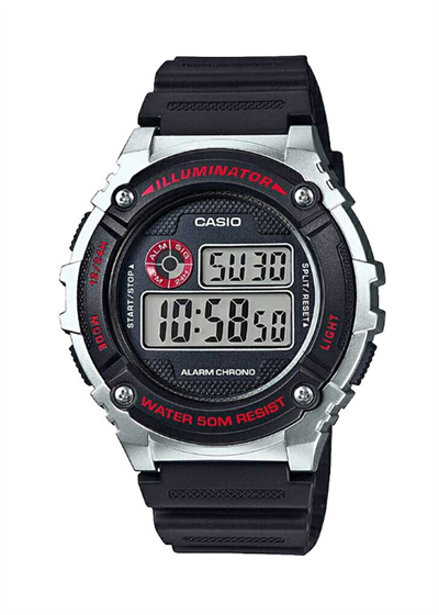 Часы наручные Casio Collection W-216H-1C W-216H-1C - фото 24547