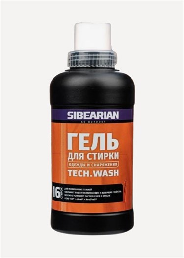 Гель для стирки Sibearian Tech Wash 500мл 11116 - фото 35327