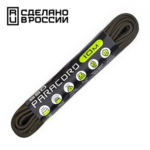 Паракорд CORD 550 nylon,4мм,army green|10м 4140