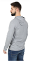 Футболка L/S-2 с капюшоном Сплав меланж cерый 1521019