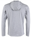 Футболка L/S-2 с капюшоном Сплав меланж cерый 1521019