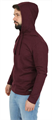 Футболка L/S-2 с капюшоном Сплав меланж бургунди 1521045