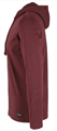 Футболка L/S-2 с капюшоном Сплав меланж бургунди 1521045