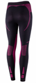 Термобелье женское BRUBECK брюки зональные DRY черный/фуксия LE1326W