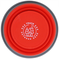 Стакан силиконовый красный 200 мл. Track 5116095