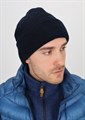 Шапка вязаная двойная Сплав Thinsulate синяя 1405874